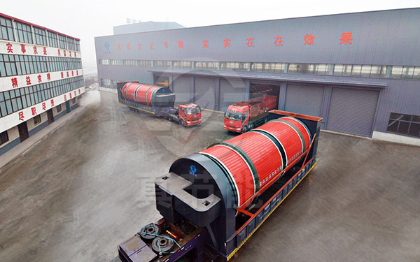 白酒糟烘干機發貨